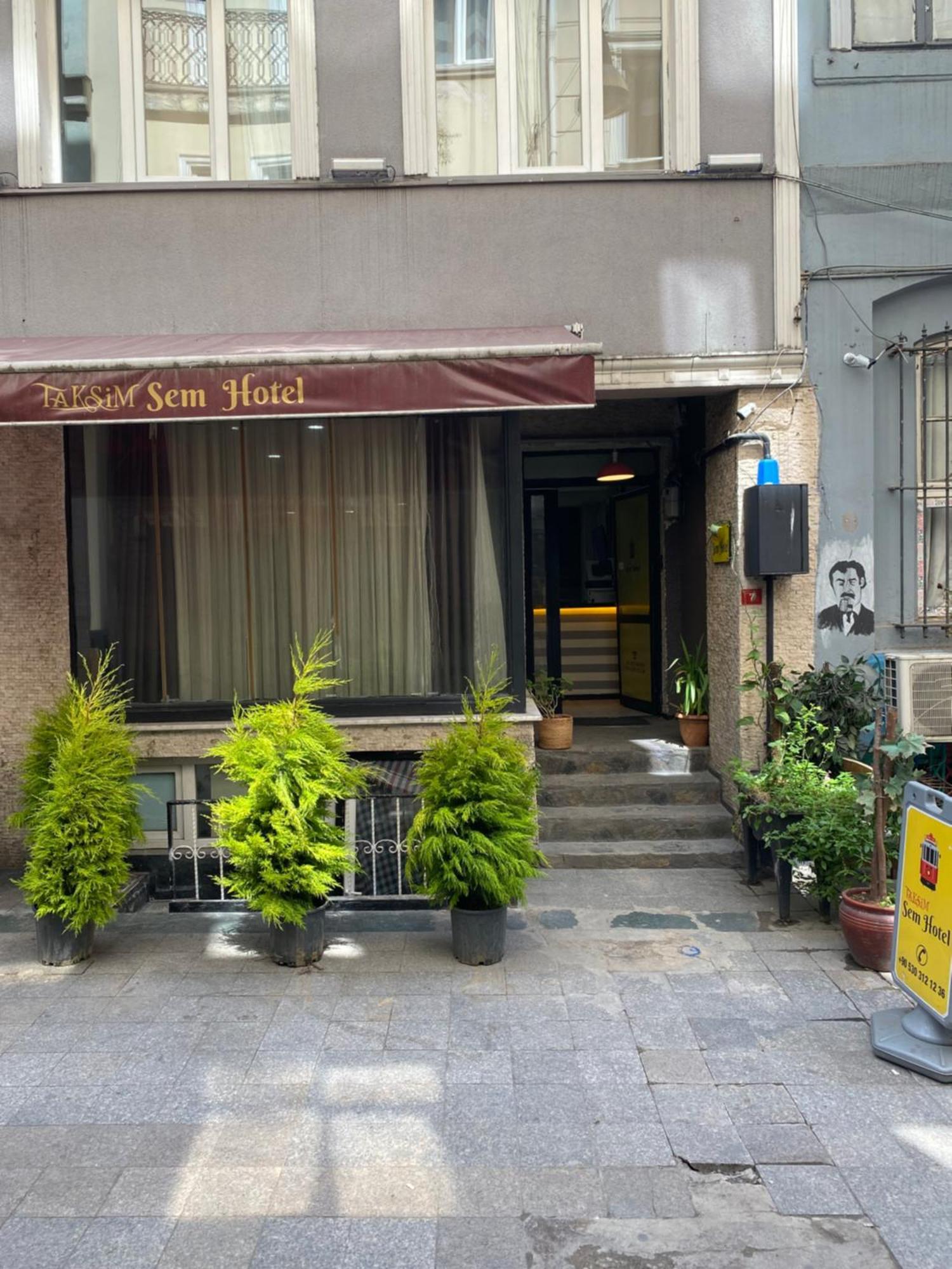Taksim Sem Hotel Istanbul Eksteriør billede